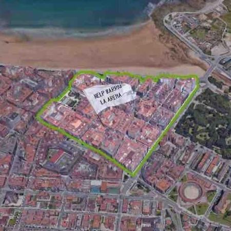 Apartamento A 100Metros De La Playa De San Lorenzo Gijón Dış mekan fotoğraf