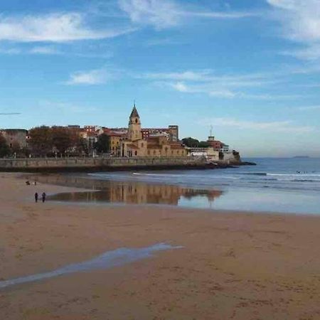 Apartamento A 100Metros De La Playa De San Lorenzo Gijón Dış mekan fotoğraf
