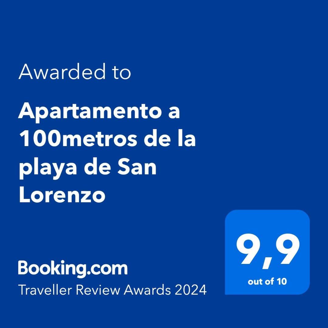 Apartamento A 100Metros De La Playa De San Lorenzo Gijón Dış mekan fotoğraf